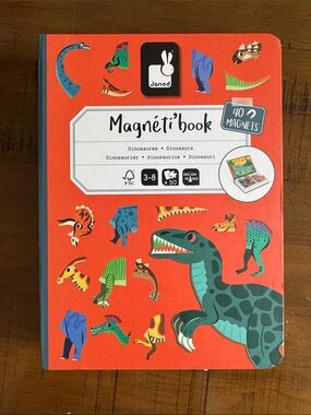 Janod Magneti'Book Dinosaurs - Magnetic Activity Book